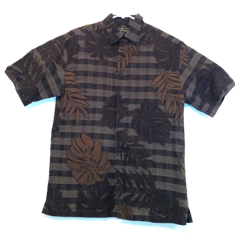 Cafe LunaHawaiian Floral Shirt M (F1.9) - Picture 2 of 8